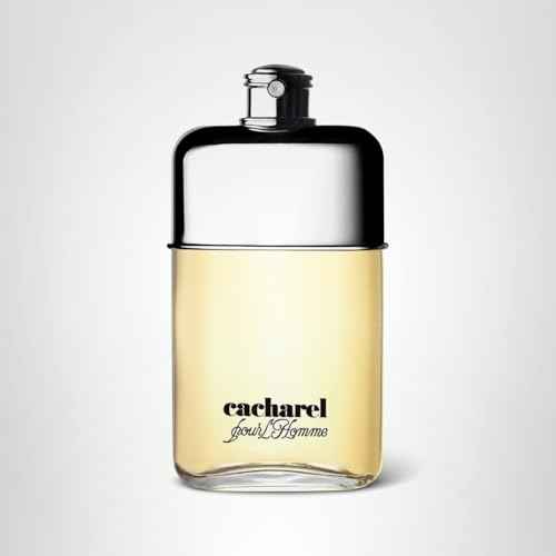 Cacharel Pour L'Homme Eau de Toilette Cologne for Men, Woody, Spicy and Floral Fragrance, Notes of Bergamot, Lily of the Valley Accord and Cedar Wood, Fresh Long Lasting Scent, 3.4 Fl Oz