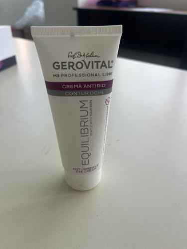 Gerovital EQUILIBRIUM Anti-Wrinkle Eye Contour Cream | Professional Cream for Eyes, 100 ml