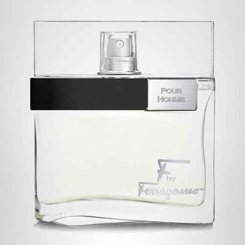 FERRAGAMO F by Ferragamo Eau de Toilette Pour Homme, Cologne Spray for Men, 3.4 Fl. Oz.