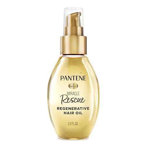 Pantene Miracle Rescue Regenerative Hair Oil - 2.0 FL Oz - Deep Repair Treatment for Dry & Damaged Hair