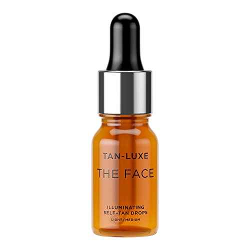 TAN-LUXE The Face - Illuminating Self-Tan Drops to Create Your Own Self Tanner, Cruelty & Toxin Free