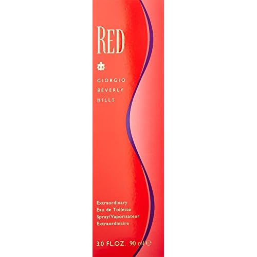 Giorgio Beverly Hills Red Perfume for Women, 3 fl. oz. EDT Spray