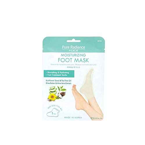 Pure Radiance by CALA Moisturizing Foot Masks 3 Pairs.