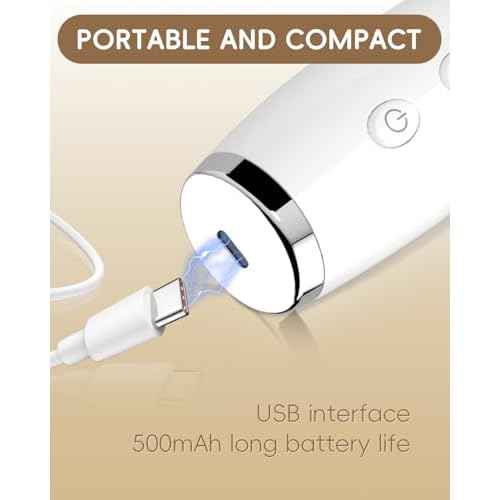 Facial Pore Blackhead Remover Vacuum - Fore Cleaner and Blackhead Extractor with 3 Adjustable Suction Levels - 5 Probes - Pore Vacuum Kit for Women&Men (White)