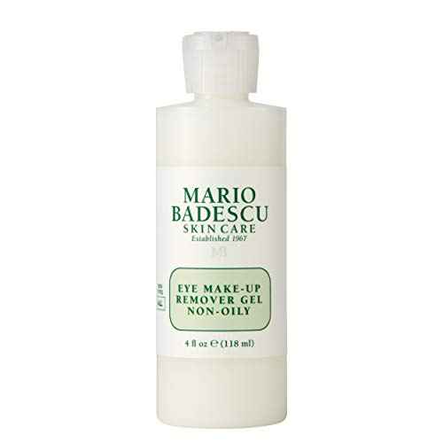 Mario Badescu Eye Makeup Remover Gel Ideal for Combination or Oily Skin Lightweight, Non-Greasy Waterproof Eye Make Up Cleanser Formulated with Safflower Seed Oil