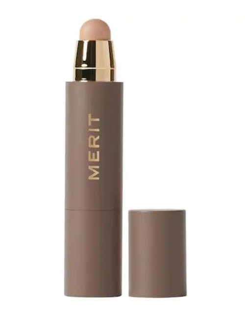 MERIT The Minimalist Perfecting Complexion Foundation and Concealer Stick - Bone (fair with cool undertones) 0.23 oz / 6.s g