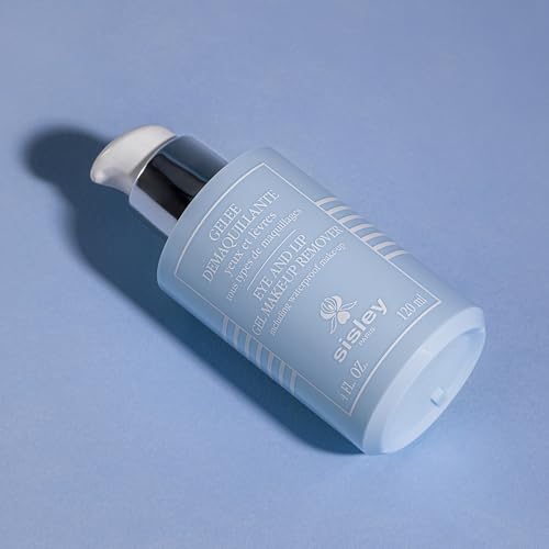 Sisley Paris Eye and Lip Gel Make-Up Remover - 120 mL - Removes Waterproof Makeup - Soft, Melting Texture - Gentle, Non-Oily Formula