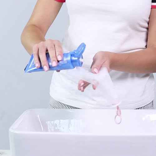 5 counts Reusable Foaming Net for Face Wash, Creates Rich Lather, Cleanser Saver Mesh, Gentle Face Cleansing Skincare Tool, Hangable, Durable Multi-Layer Mesh