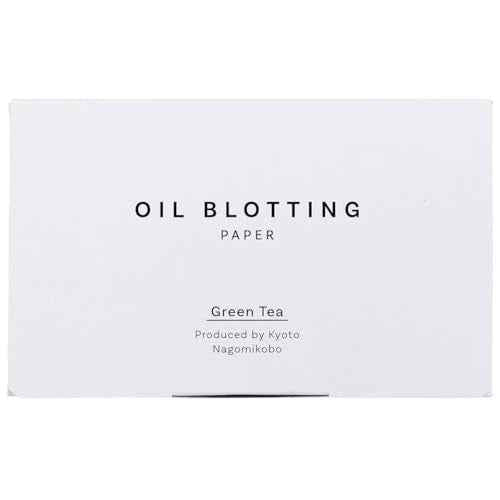 Oil Blotting Paper 100 Sheets, Pack of 1 ? Premium Green Tea Face Blotting Sheets, Oil Absorbing Tissues in Japanese Washi, Easy-Dispense Pack, Made in Japan, Oily Skin Care & Makeup Essential