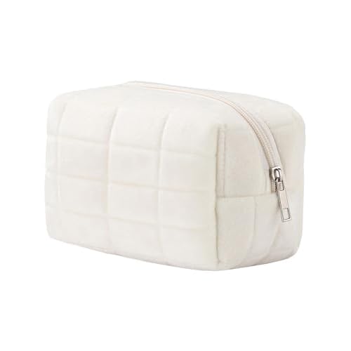 Makeup Cosmetic Bag Small Checkered Pouch Make Up Purse Bag Y2k Accessories