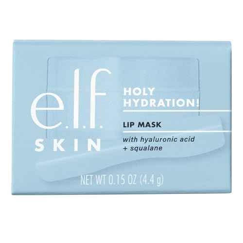 e.l.f. SKIN Holy Hydration! Lip Mask, Hydrating Lip Mask For A Softer & Smoother Pout, Infused With Hyaluronic Acid, Non-Sticky, Vegan & Cruelty-Free