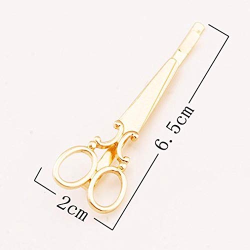 Hair Stylist Gifts: Scissor Hair Clips, Barrettes, and Hair Pins for Women, Girls, Hairstylists, Hairdressers, and Cosmetologists - Perfect for Christmas or Birthdays