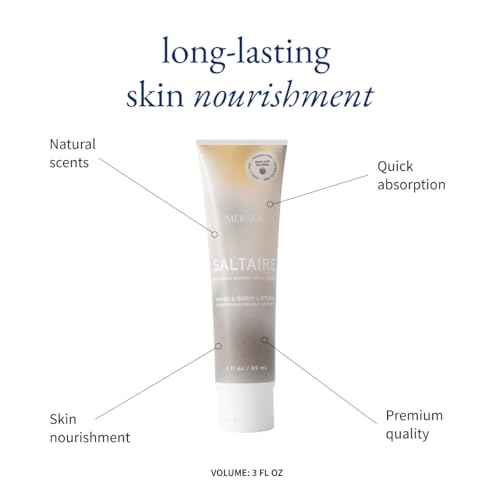 MERSEA Saltaire Sea Whip Hand and Body Lotion, Scented Travel Lotion (3 oz)