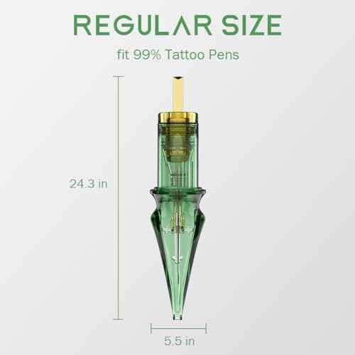 Tattoo Cartridge Needles,Solong Pro 50Pcs Disposable Tattoo Needles Liners 12#(5RL) Round Liner X-Taper Tattoo Needle Cartridge EN01S-50-1205RL-X