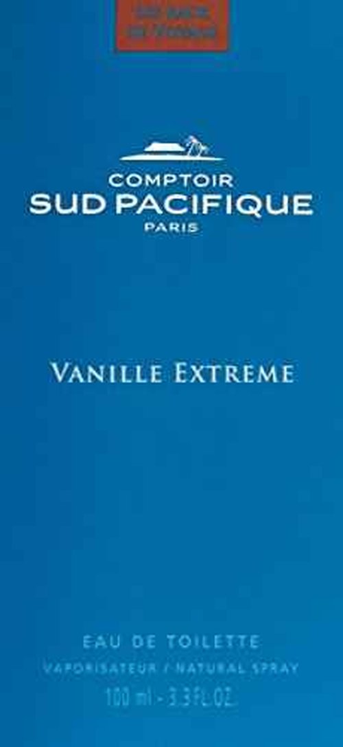 Comptoir Sud Pacifique Eau de Toilette Spray, Vanilla Extreme, 3.3 Fl Oz