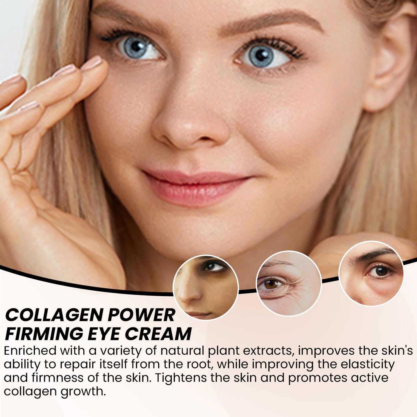 Collagen Firming Eye Cream for Fine Lines & Dark Circles - Multiple Sizes