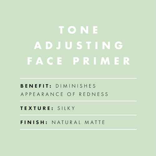 e.l.f. Tone Adjusting Face Primer, Makeup Primer For Neutralizing Uneven Skin Tones & Redness, Grips Makeup To Last, Vegan & Cruelty-free, Large
