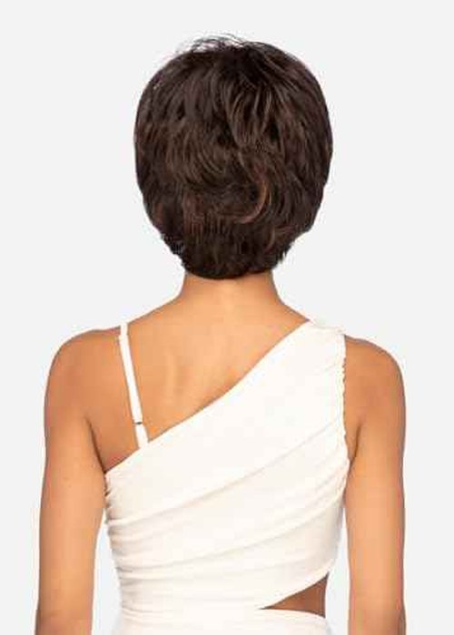 Vivica A. Fox HMB-JAI, Handmade & Hand-tied Wig, Supreme Human Hair Blend, Color FS1B/30