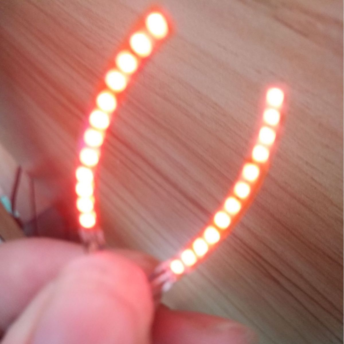 Halloween LED Glowing Eyelash Stickers - Party & Costume Light Accessories