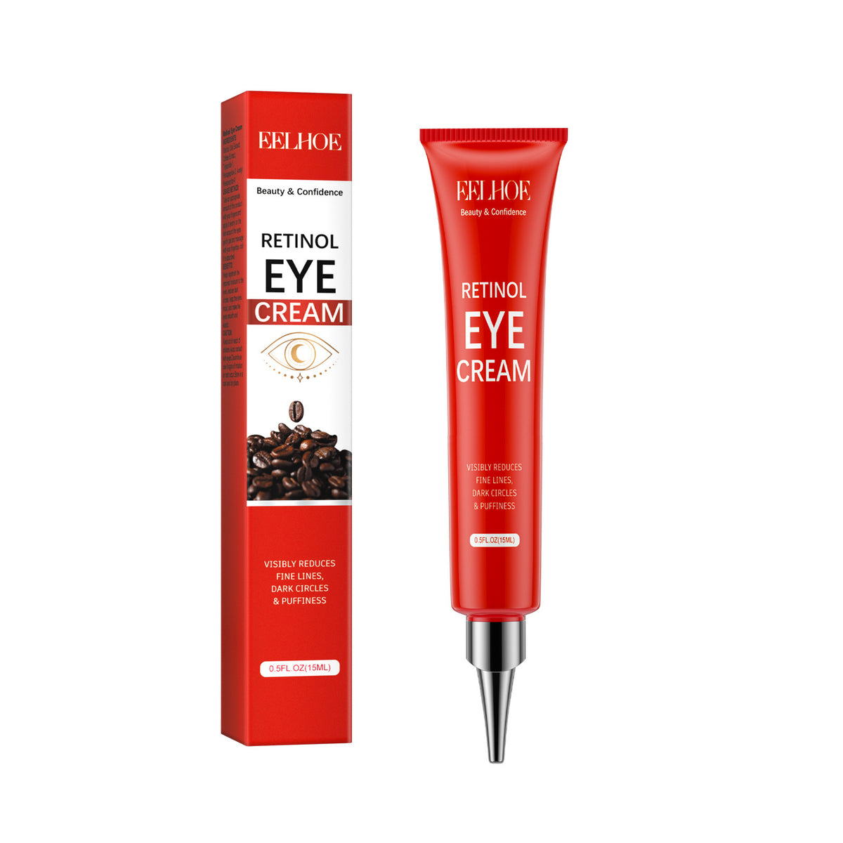 Retinol Eye Cream for Skin Moisturization 15ml - Anti-Aging Facial Care