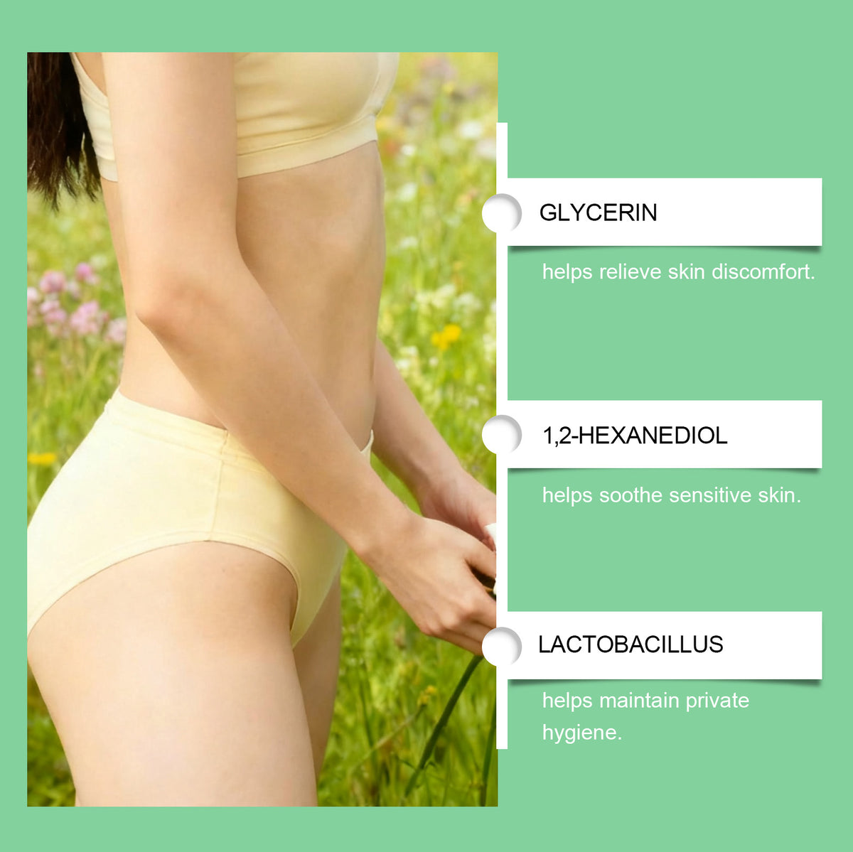 Mild Body Care Mousse for Women - 60ML