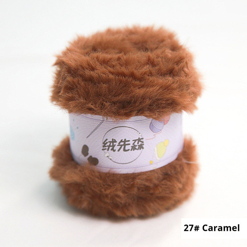 Handmade Fur Ball for Arts and Crafts - Soft Wire Woven Grass Decoration