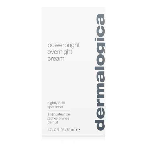 Dermalogica PowerBright Overnight Cream, Face Moisturizer for Night Time, Restore Skin and Fade Dark Spot, 1.7 fl oz