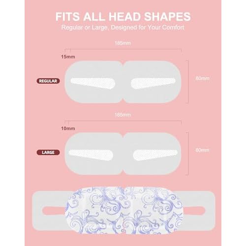 Steam Eye Masks Disposable Lavender 24 Pack, 45+ Min Self Heating Eye Mask for Dry Eyes Dark Circles Puffy for Sleep Travel Office, Warming Rest Eye Mask Best Gifts for Women and Loved Ones