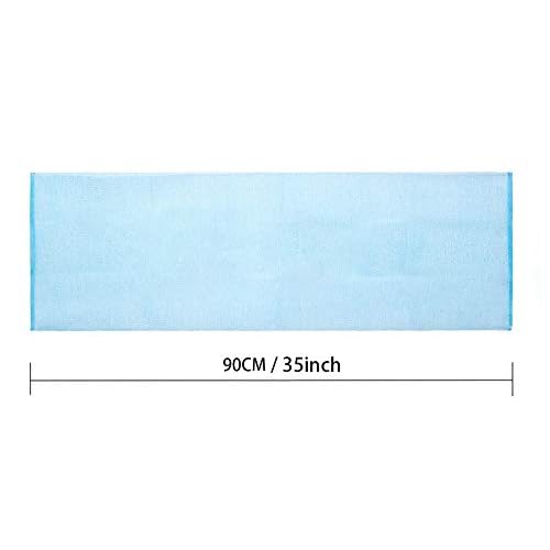 ARCH&M Exfoliating Washcloth Body Scrubber Back Scrubber for Shower Japanese Beauty Washcloth Bath Wash Cloth Korean Exfoliation Luffah Towel Net Sponge Loofah Body Scrub 3 Pack