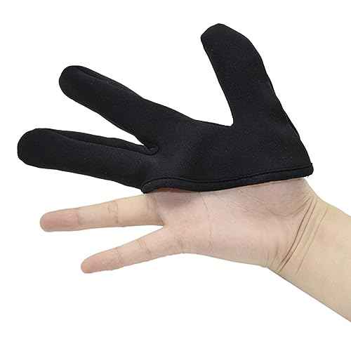 3pcs Hairdressing Three Finger Glove Finger Cover for Curling Straightening Comfortable Fit for Salon Professionals Must-Have Tool for Hair Styling