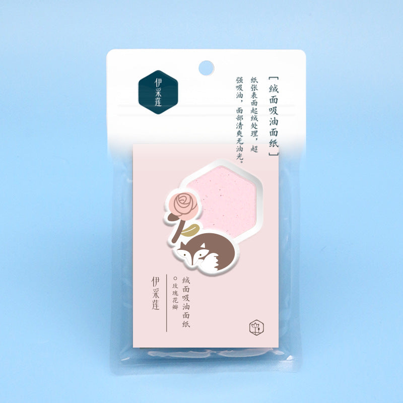 Oil-Absorbing Facial Sheets 100 Pieces for Oily Skin Summer Refresh