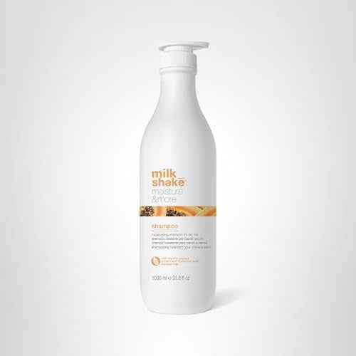 milk_shake Moisture & More Shampoo - Moisturizing Shampoo for Dry, Dull Hair | Restores Moisture and Shine | 33.8 Fl Oz/Tropical Scent