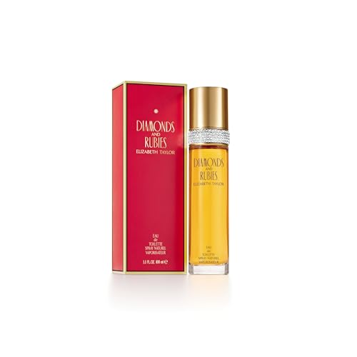 Elizabeth Taylor Women's Perfume, Diamonds and Rubies, Eau De Toilette EDT Spray, 3.3 Fl Oz