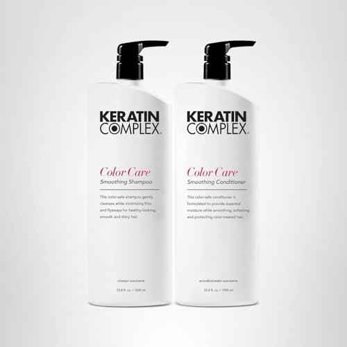 Keratin Complex - Color Care Smoothing Shampoo & Conditioner Duo - 33.8 fl oz Each