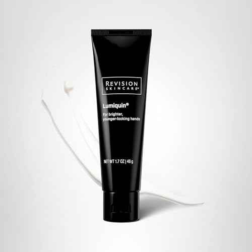 Revision Skincare Lumiquin® Hand Cream, Anti Aging Hand Moisturizer, Supports Moisture Barrier, Skin Brightening, 1.7 oz