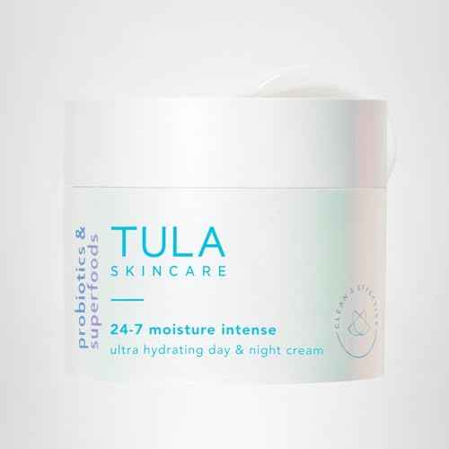 TULA Skin Care 24-7 Supersize Moisture Intense Ultra Hydrating Day & Night Cream - Ultra Nourishing Moisturizer for Face, Improves, Soothes & Maintains Skin Balance, 3.31 oz.