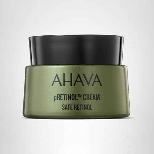 AHAVA pRetinol Cream - Soft, Nourishing, 24/7 Multitasking Cream to Reduce Wrinkles, Smooth Skin & Hydrate, Enriched with Exclusive Safe, Tailor-Made Natural Precursor Retinol & Osmoter, 1.7 Fl.Oz