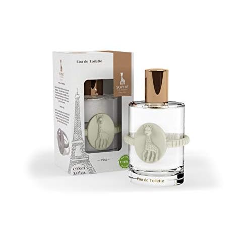 Sophie la girafe Eau de Toilette ? Gentle Fragrance for Mothers and Children Over 5 ? 96% Natural Ingredients ? Vegan ? Made in France ? With Soothing Teething Ring
