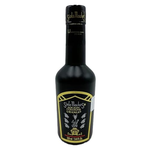 Siete Machos URANIA Original Cologne 7.44 oz. (220ml) (1 Pack)