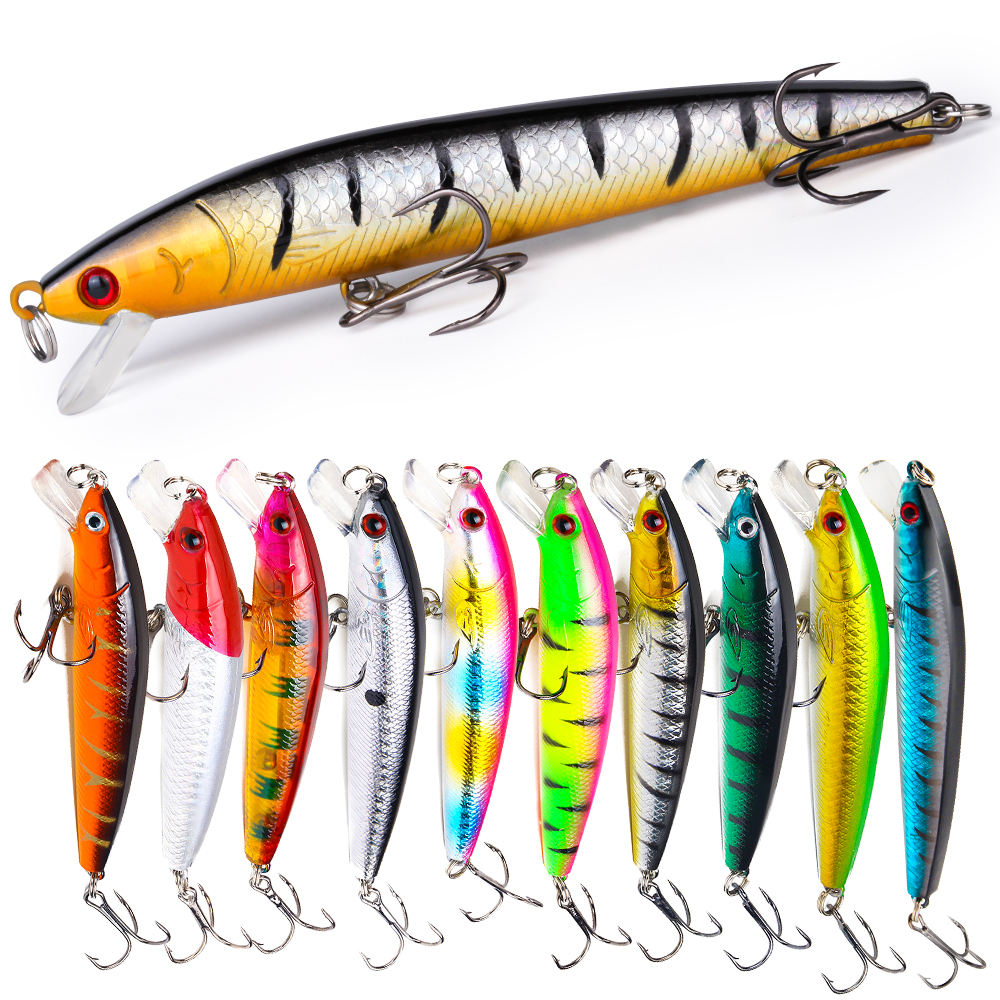 22-Piece Fishing Lure Set - Hard Baits, Soft Frogs & Poppers