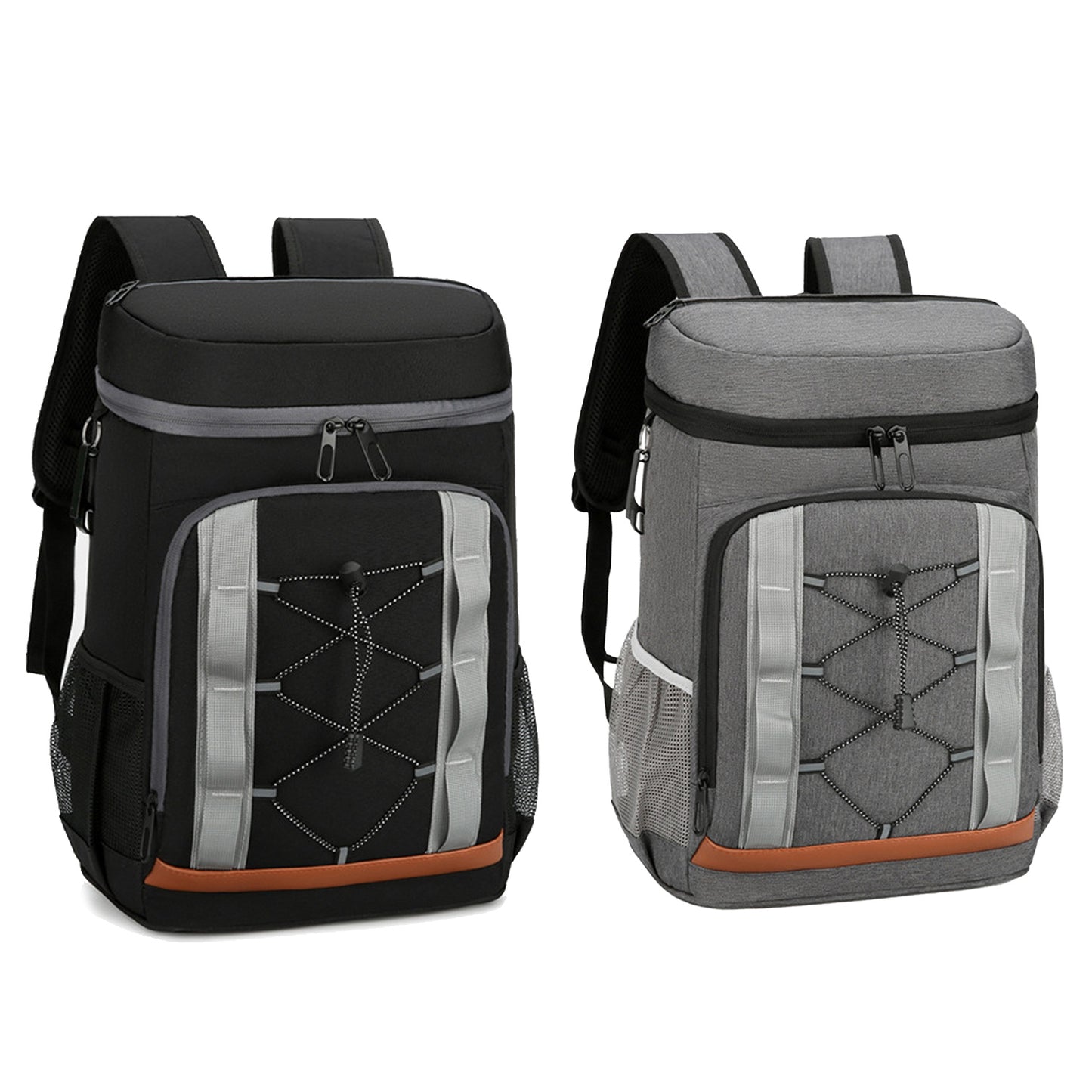 Insulated Cooler Backpack with 36 Can Capacity - Multi-Pocket Design