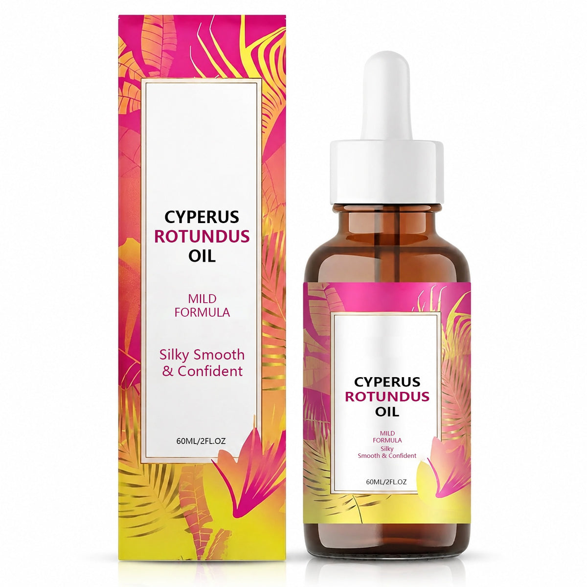 Cyperus Rotundus Essential Oil 60ml for Skin Care & Relaxation