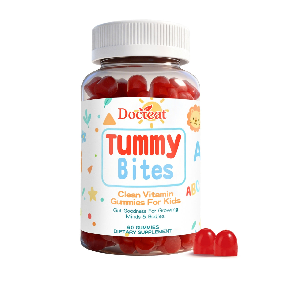 Multivitamin Gummies - 60 Count Vitamin C, E, D3 & Zinc