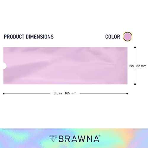 BRAWNA 220 Pack PMU Machine Pen Covers - Microneedling Machine Cover - PMU Supplies - Color - Pink
