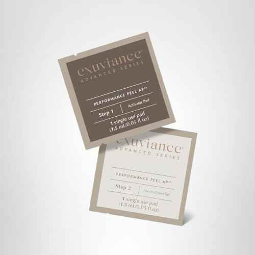EXUVIANCE Performance Peel AP25 At-Home Chemical Peel with Glycolic, Mandelic and Polyhydroxy Acids, 13 ct.