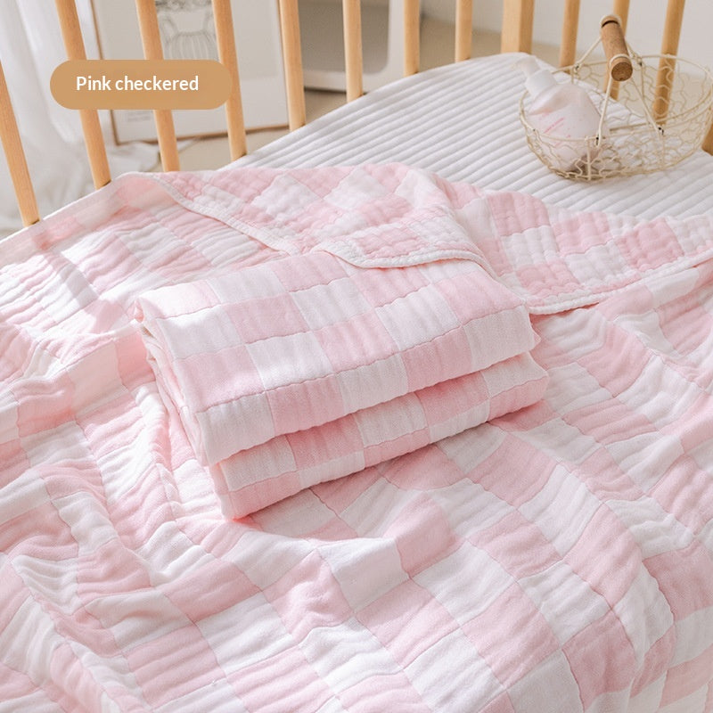 Universal Outdoor Swaddle Blanket Bamboo Cotton All-Season Bedding