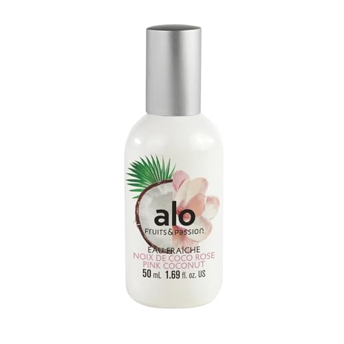 Cucina Fruits & Passion Alo Pink Coconut Eau Fraiche light, airy fresh spray perfume in warm weather 50 ml/ 1.69 fl.oz