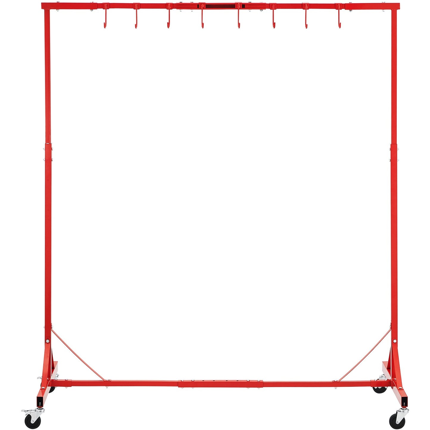 Adjustable Paint Hanger Rack with 8 Hooks for Auto Body Painting
