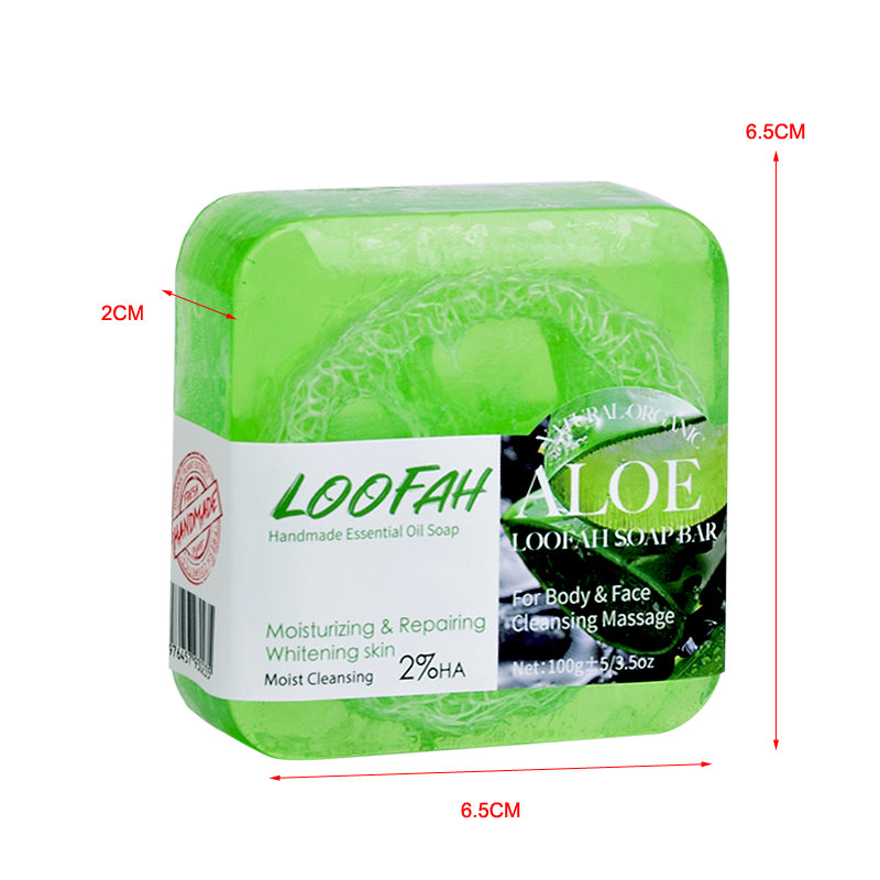 Aloe & Loofah Soap - 100g