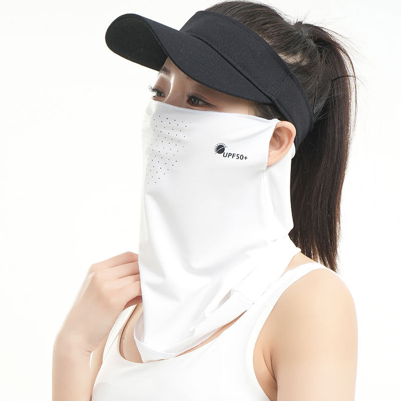 Breathable Face Mask with UV Protection & Neck Ear Hanging